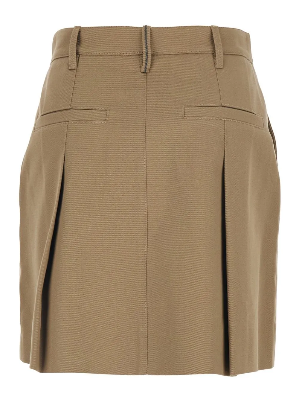 Pleated Mini Skirt