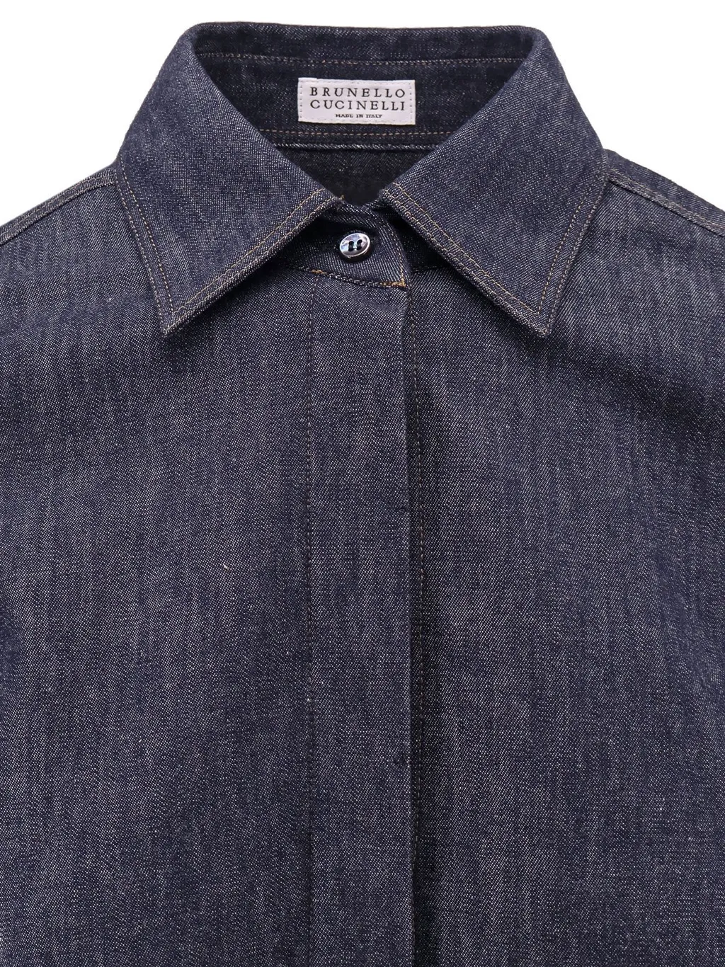 Long Sleeved Denim Shirt