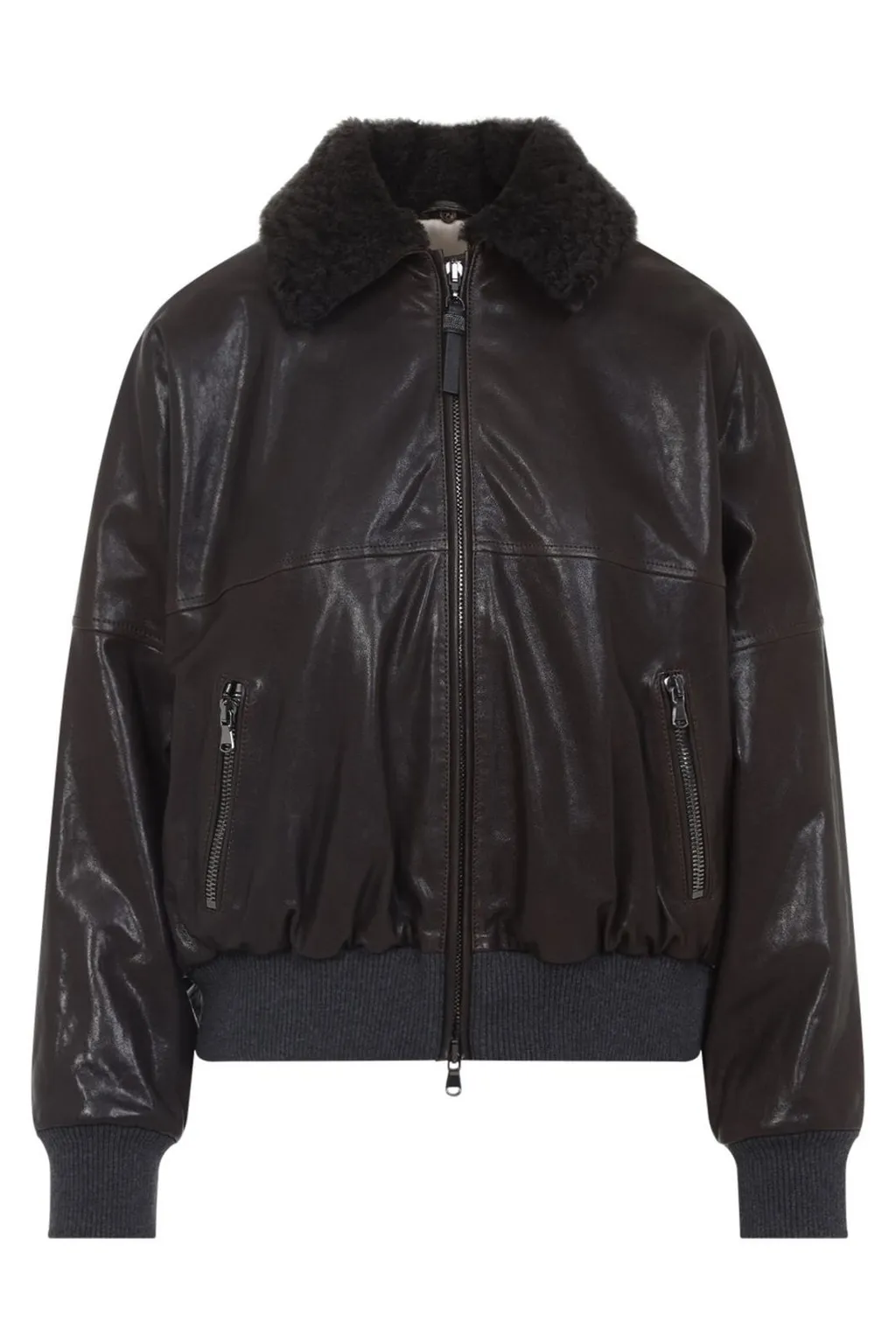 Shearling Collar Jacket