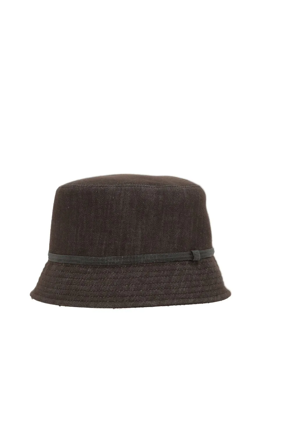 Monile Embellished Bucket Hat
