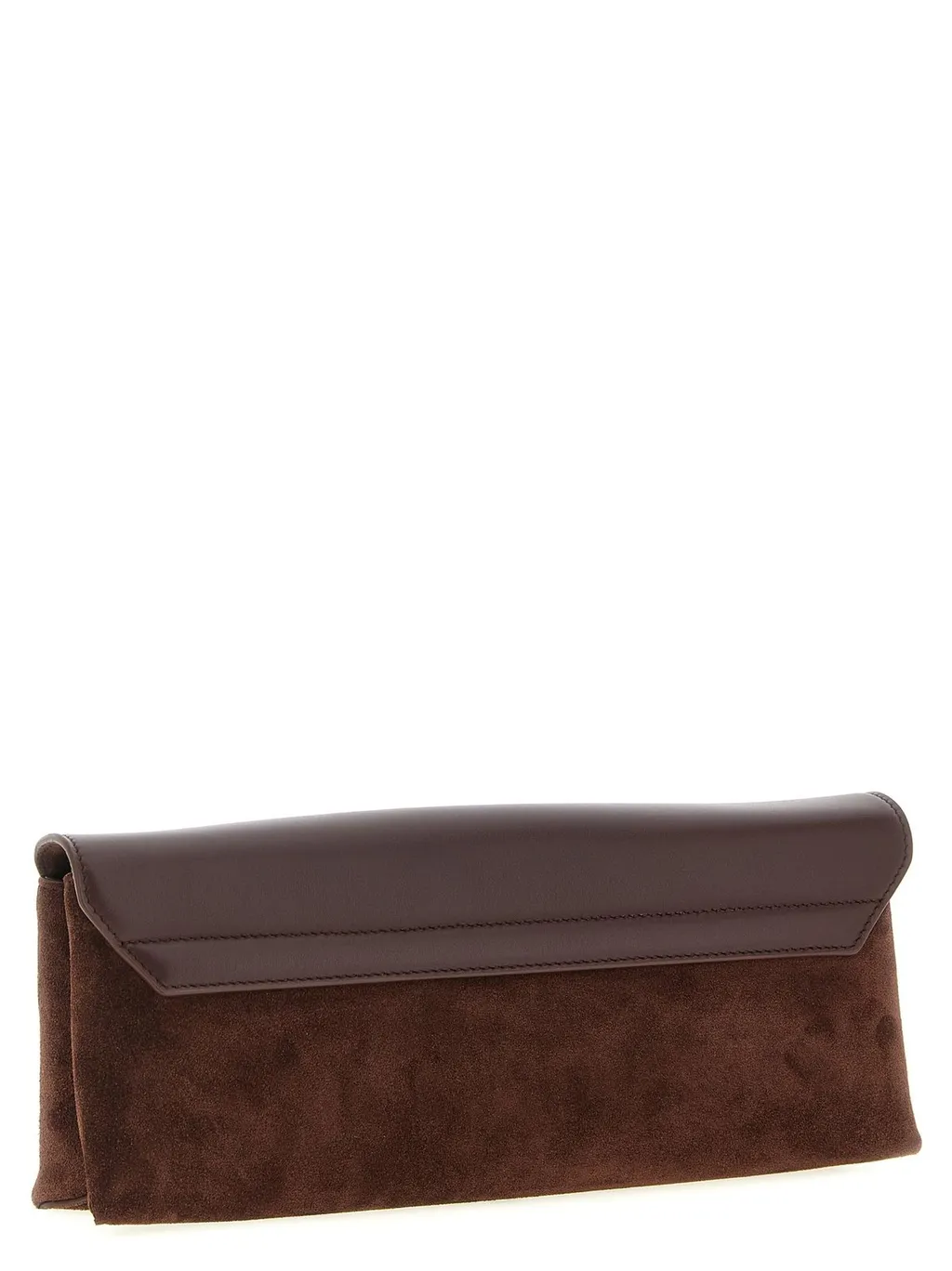 Sartorial Foldover Top Pouch