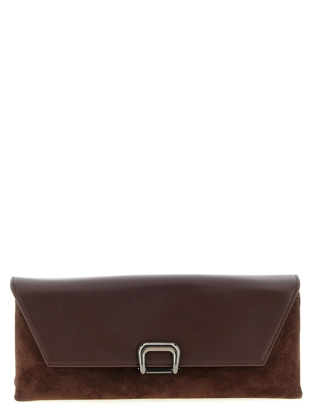 Sartorial Foldover Top Pouch