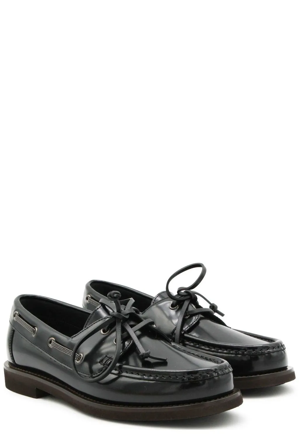 Lace-Up Loafers