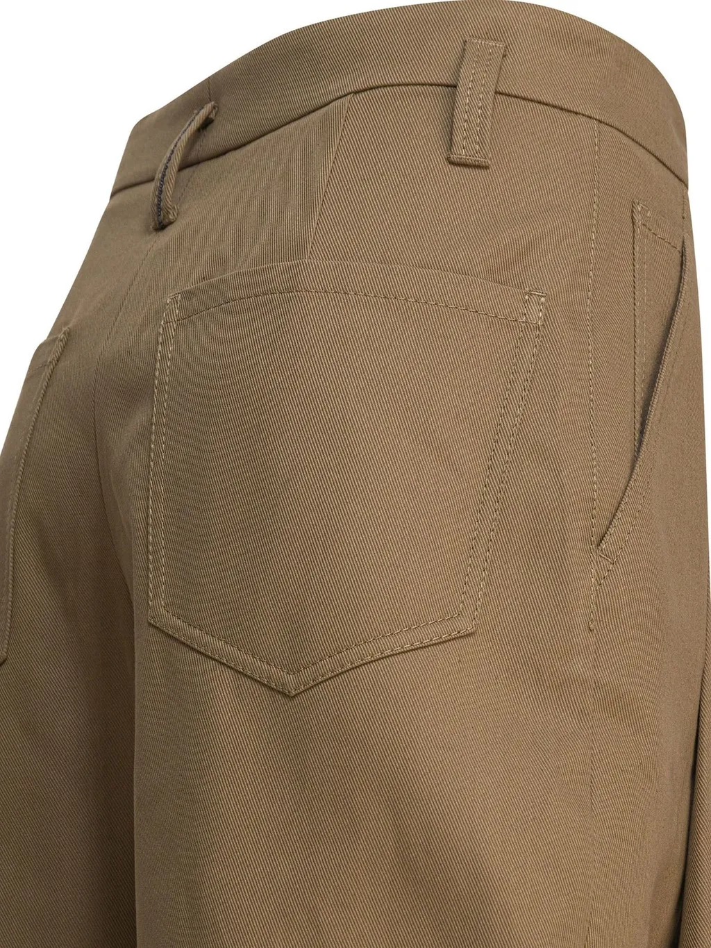 High Waisted Pleated Trousers