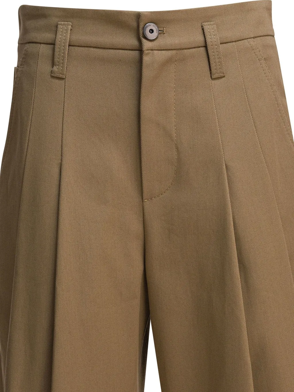 High Waisted Pleated Trousers