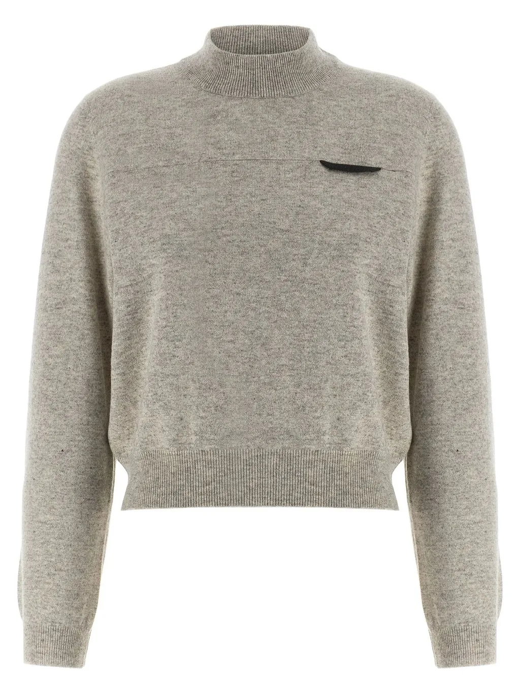 Monili Embellished Knitted Jumper