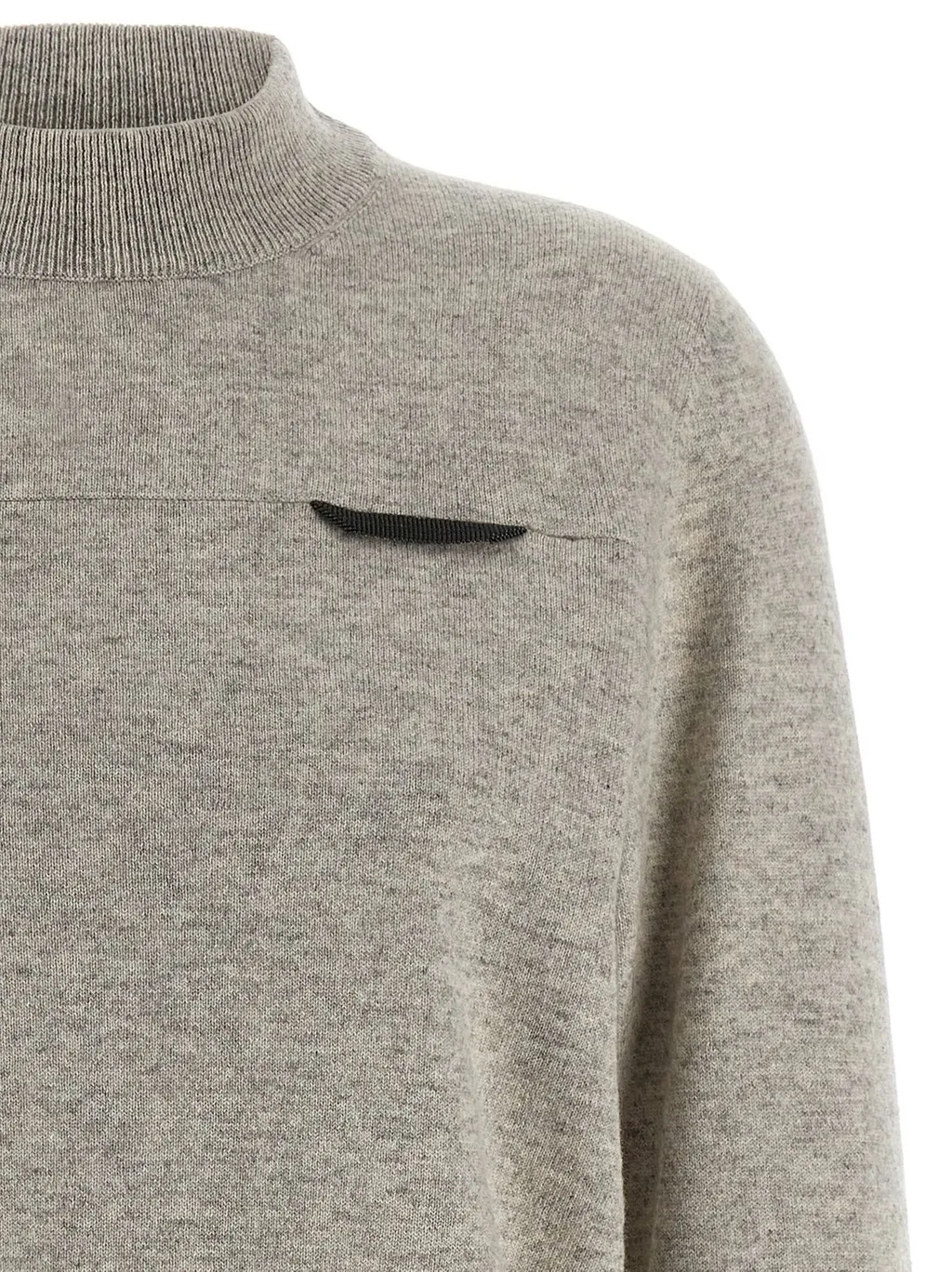 Monili Embellished Knitted Jumper