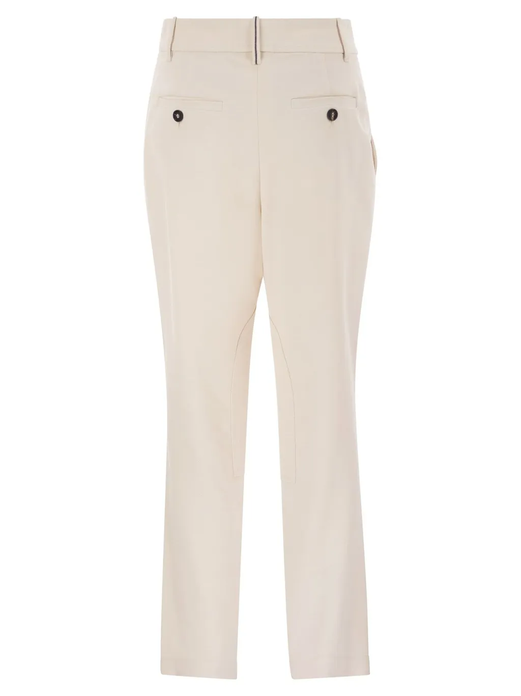 Pleated Tapered Leg Trousers