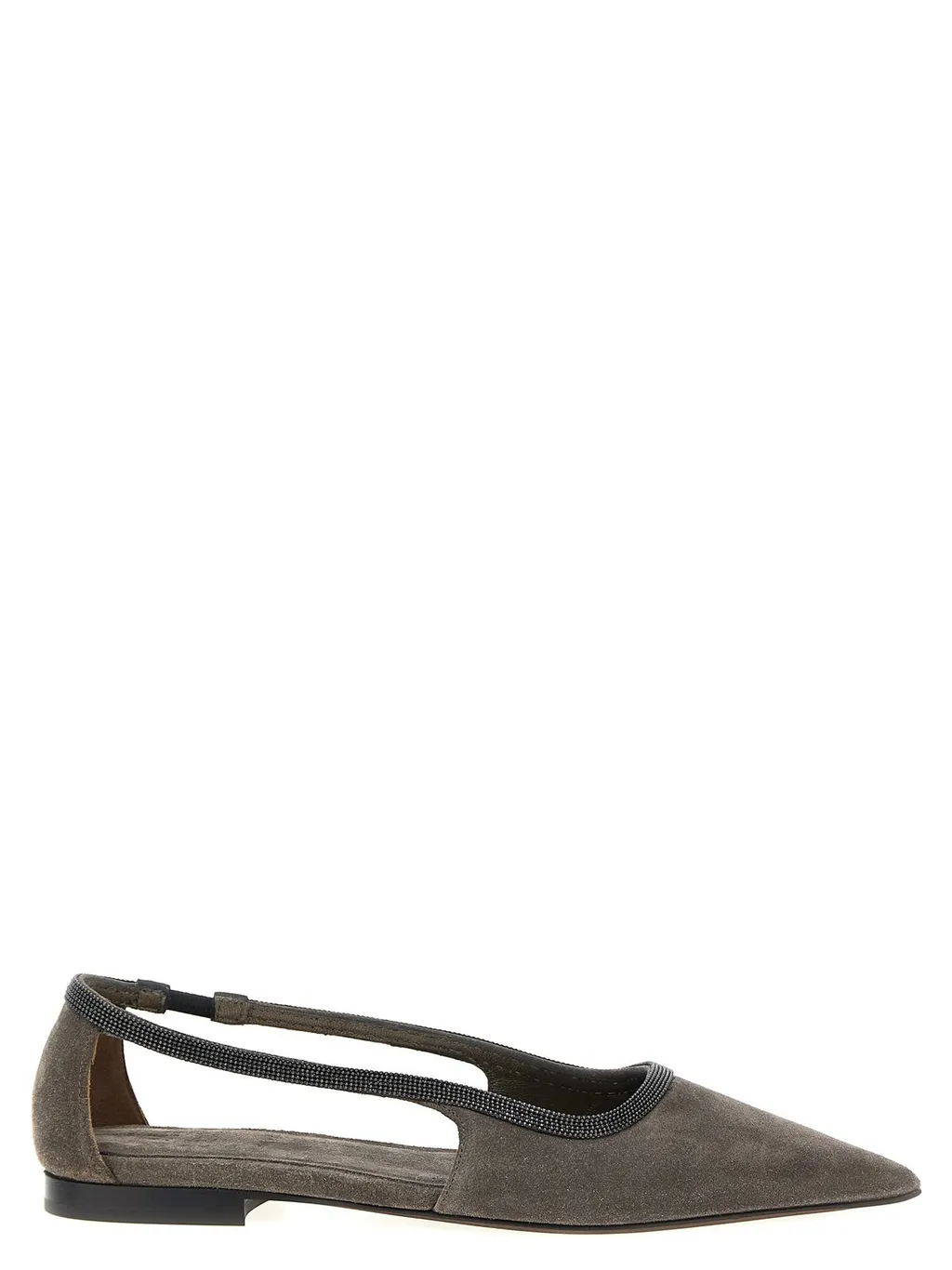 Cut-Out Ballet Flats
