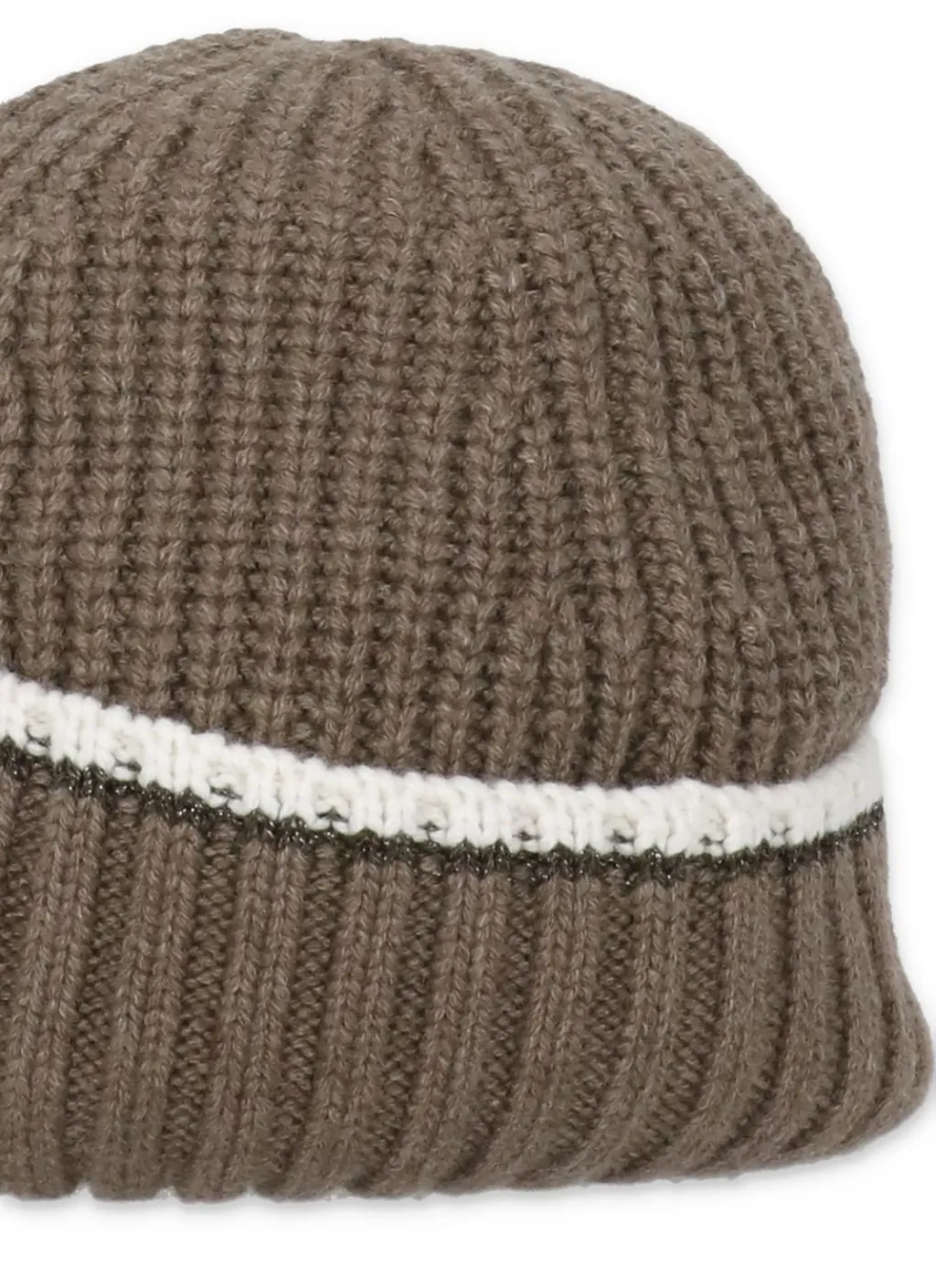 Stripe Detailed Knitted Hat