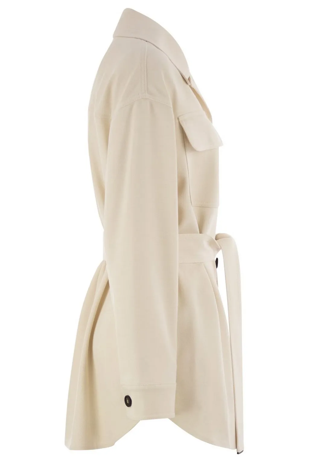 Tie-Waisted Jacket