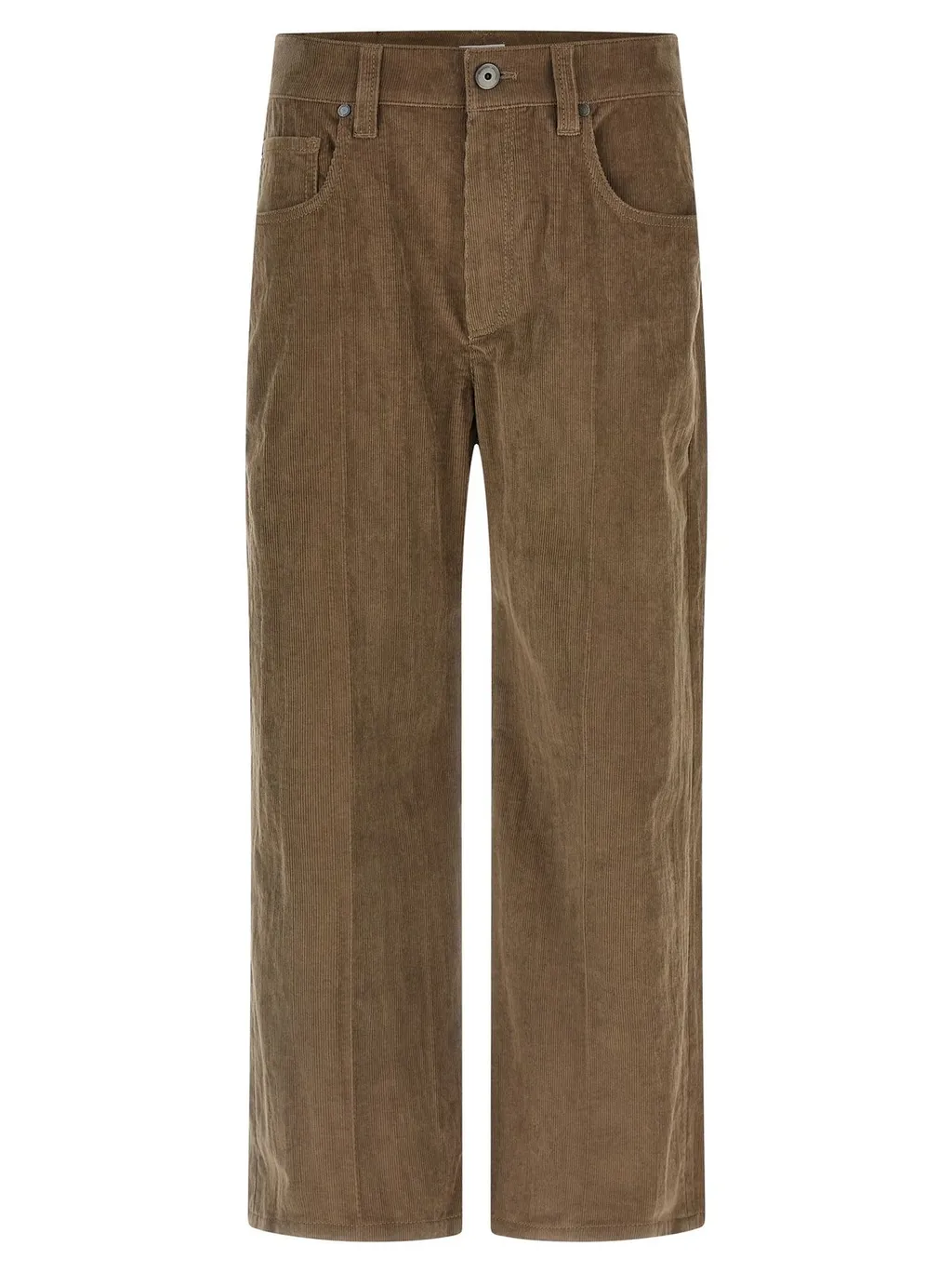 Narrow Wale Corduroy Contemporary Square Trousers