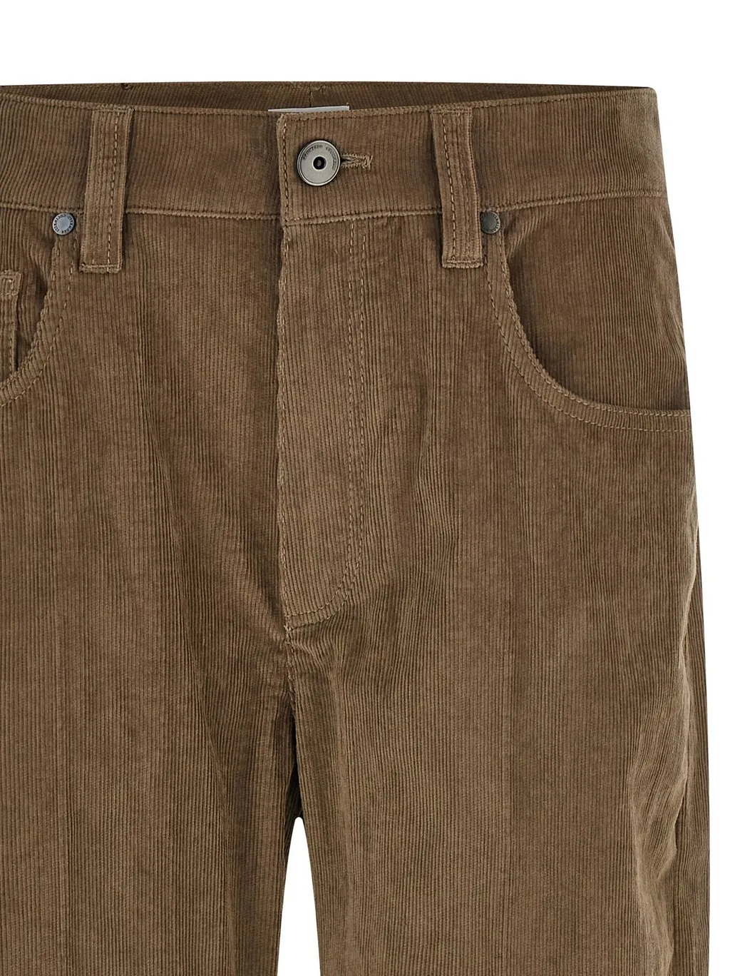 Narrow Wale Corduroy Contemporary Square Trousers