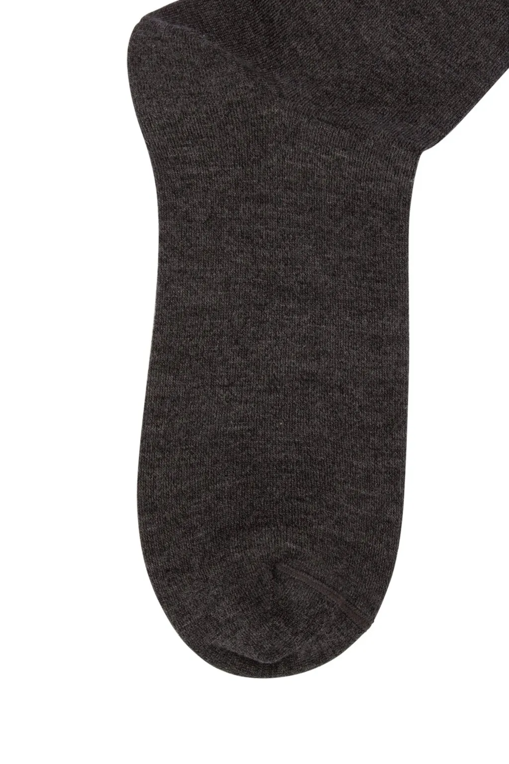Fine-Knitted Rolled Trim Socks