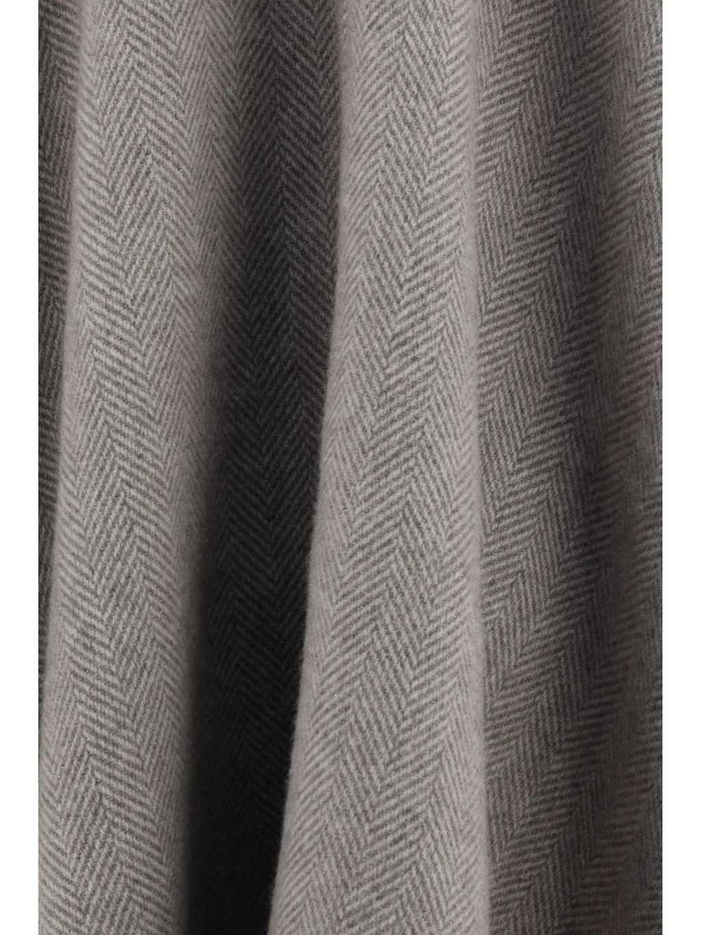 Reversible Fringed-Edge Poncho