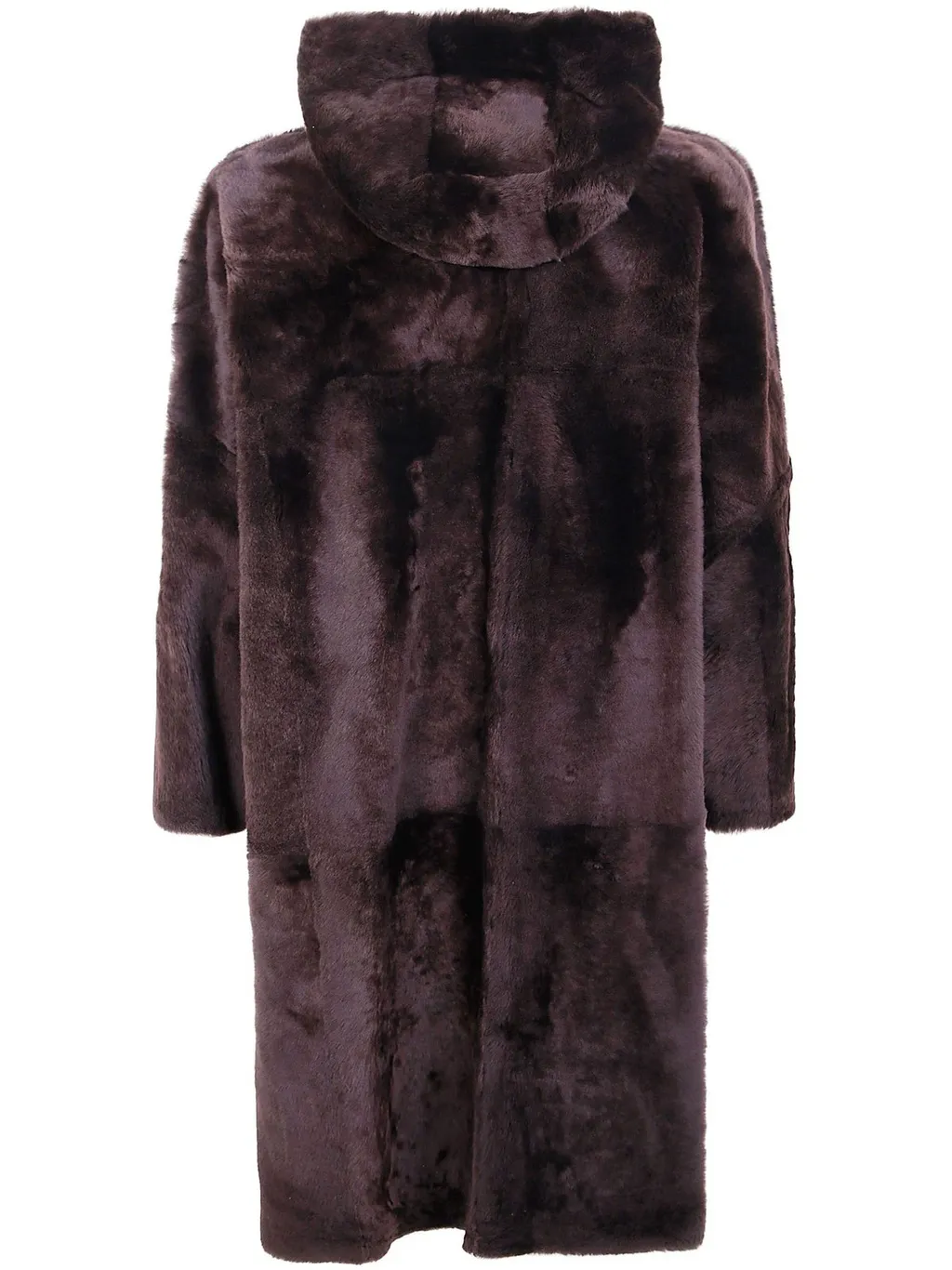 High Collared Hooded Coat