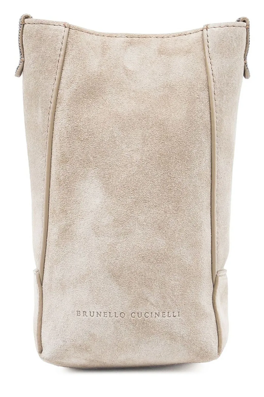 Logo Embossed Shoulder Bag