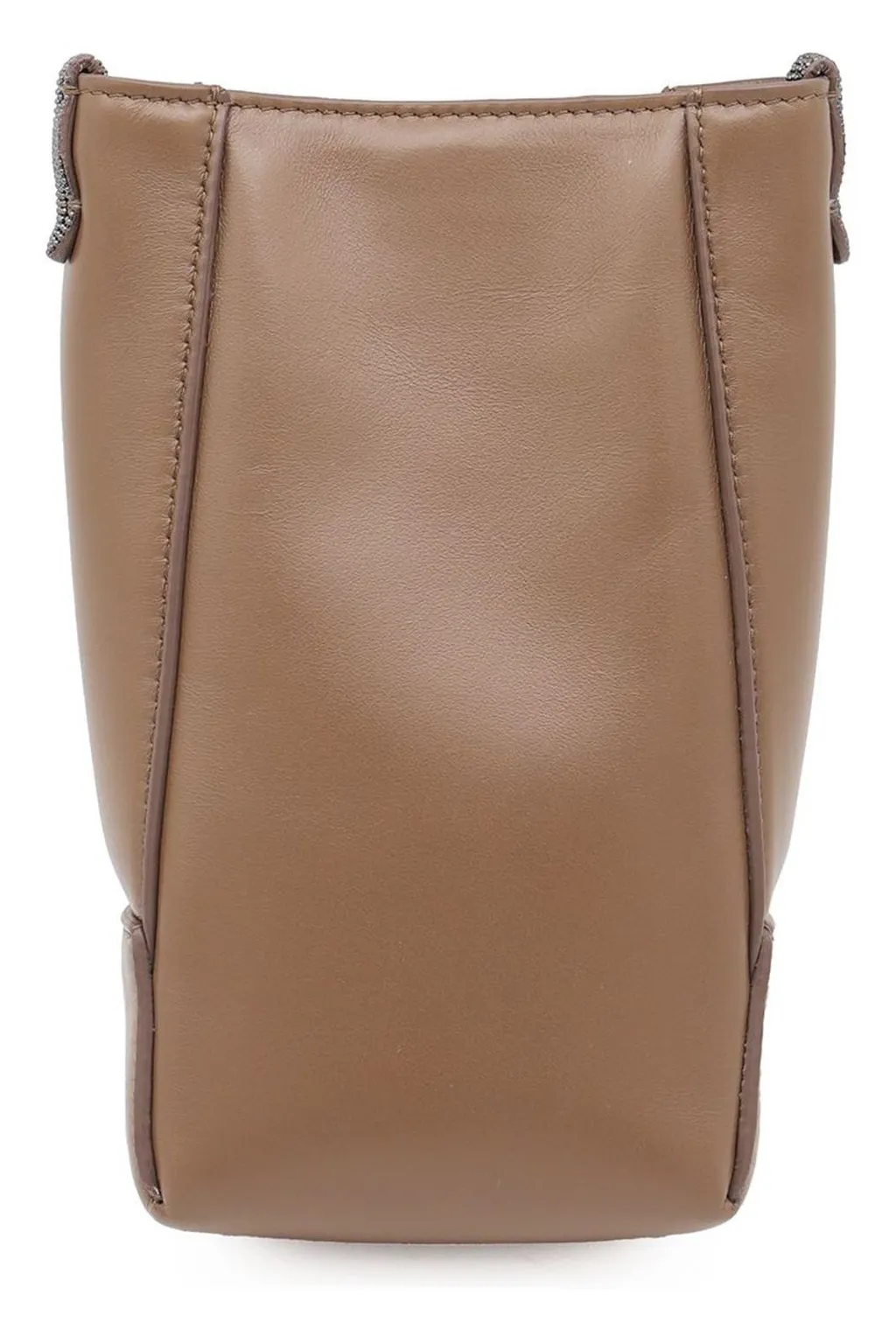 Logo Embossed Shoulder Bag