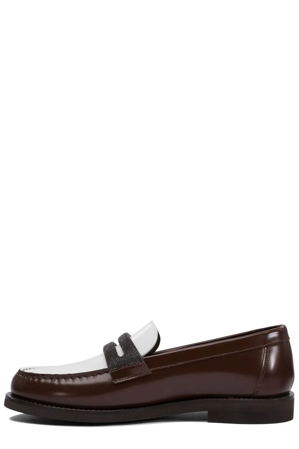 Precious Clamp Minimal Penny Loafers