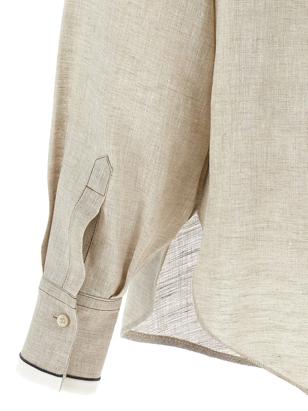 Contrast Stitched Shirt