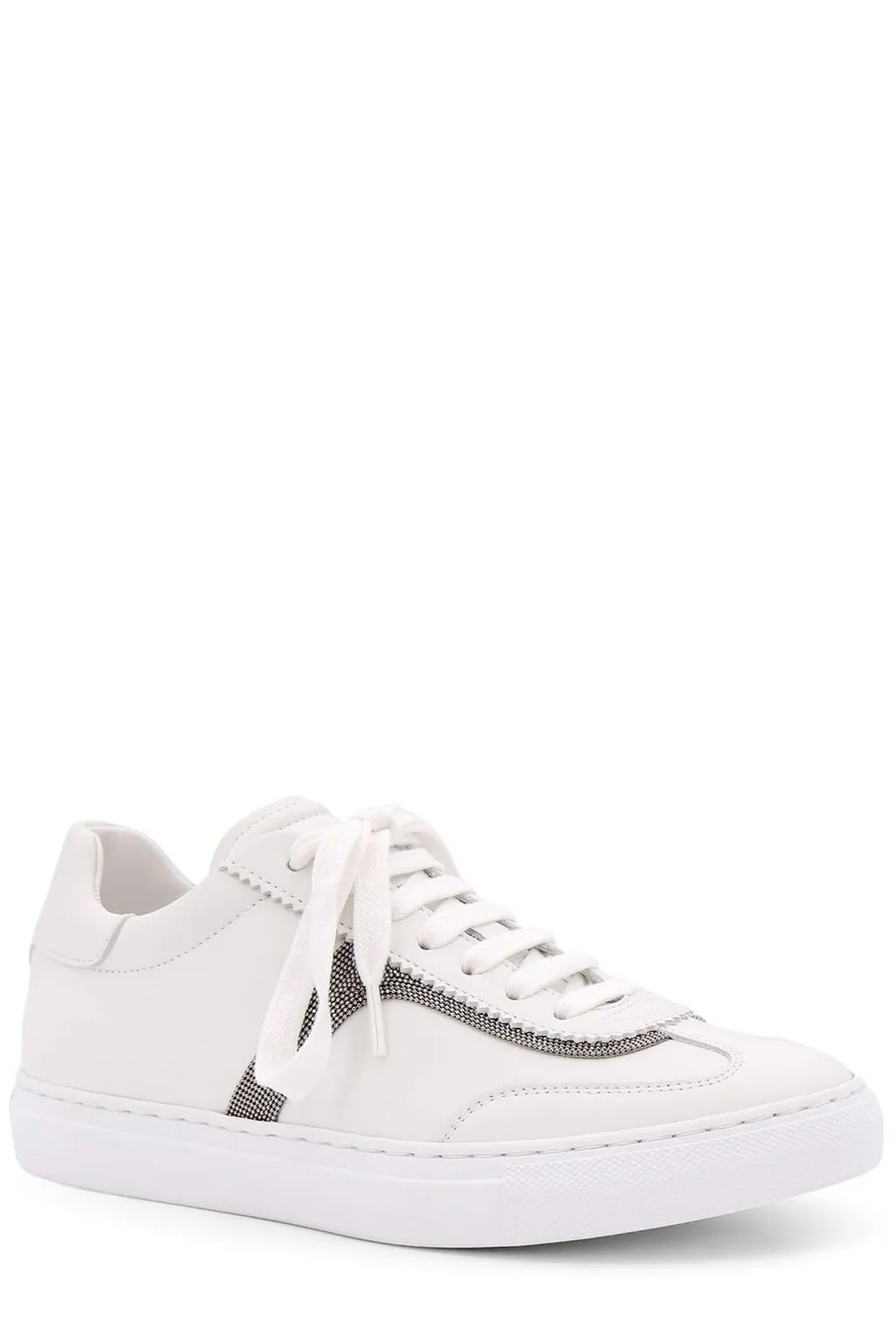 Precious Detailed Lace-Up Sneakers