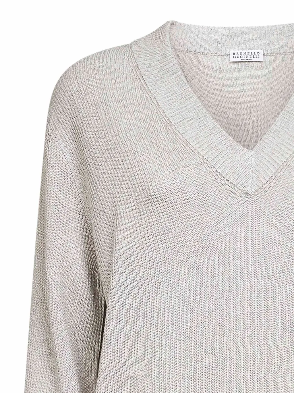 V-Neck Knitted Sweater