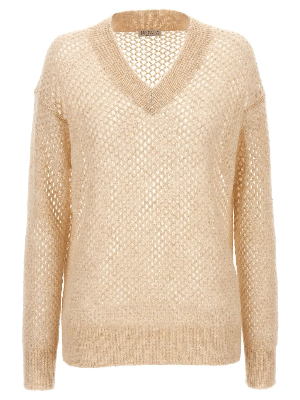 V-Neck Knitted Jumper