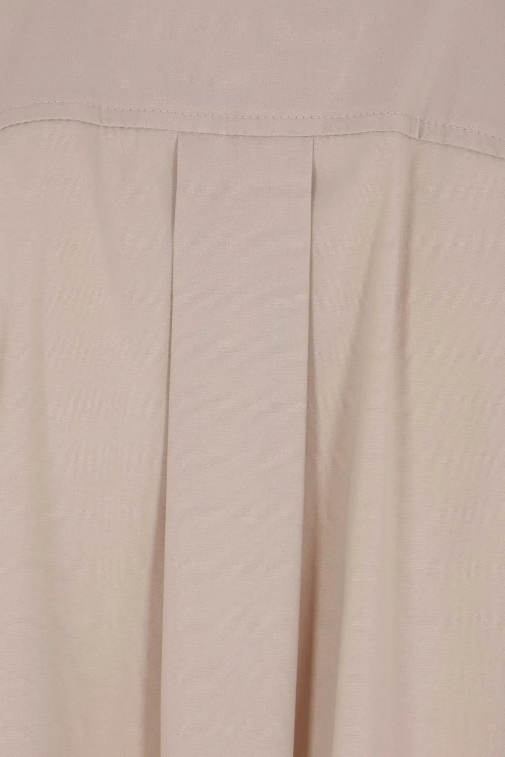 Monili Detail Curved Hem Shirt