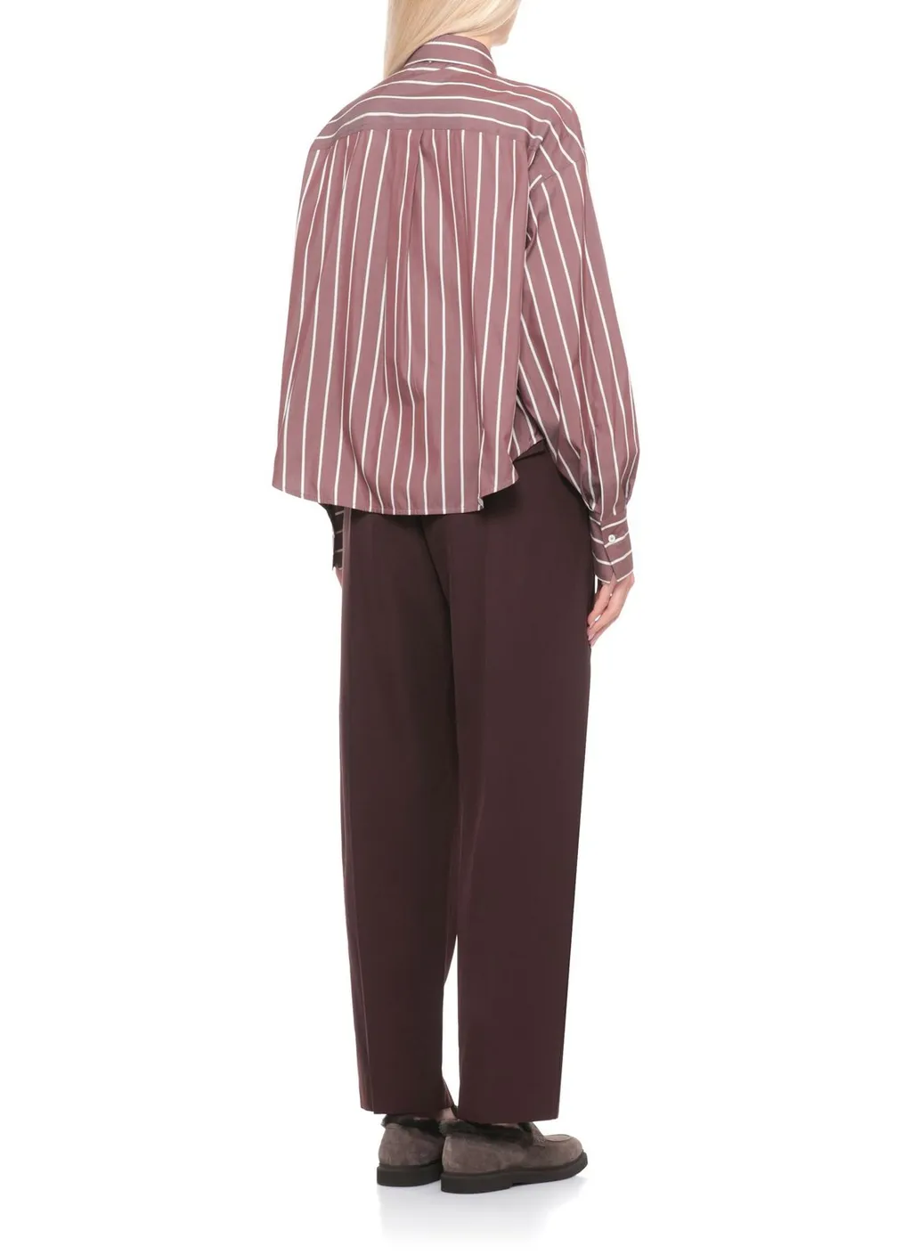 Striped Long-Sleeved Shirt