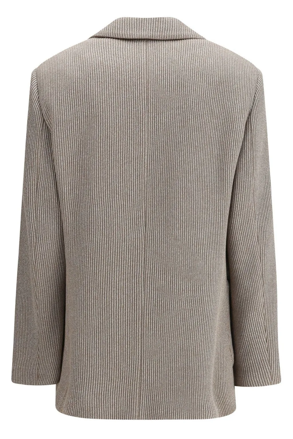Single Breasted Long-Sleeved Blazer