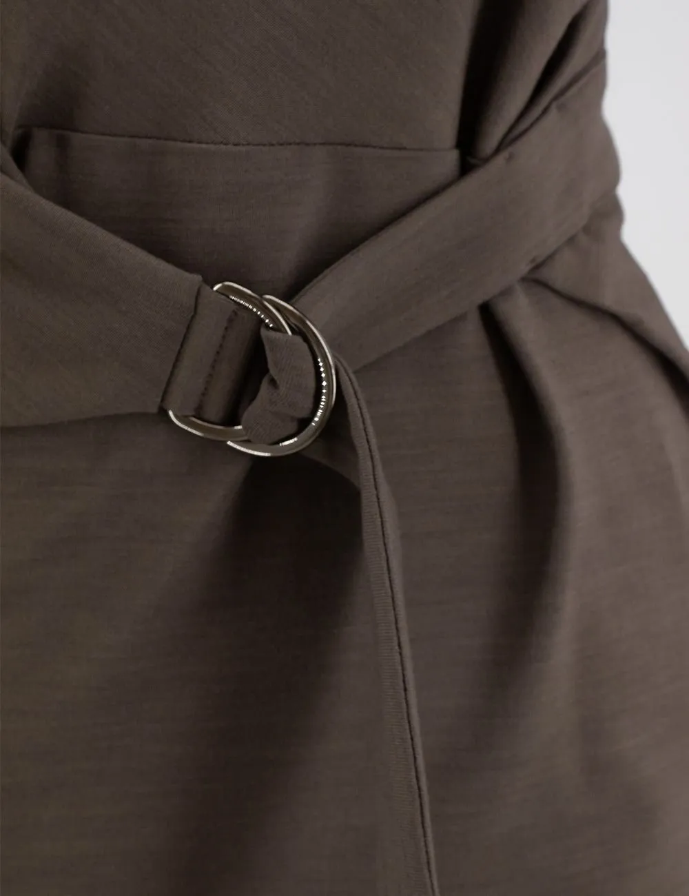 Turtleneck Jersey Top