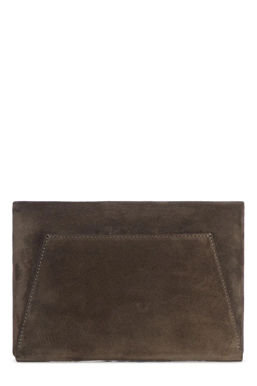 Logo Embossed Clutch Bag