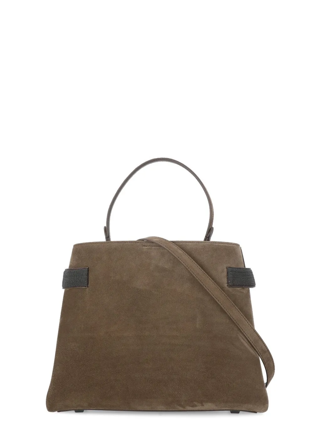 Embellished Top Handle Bag
