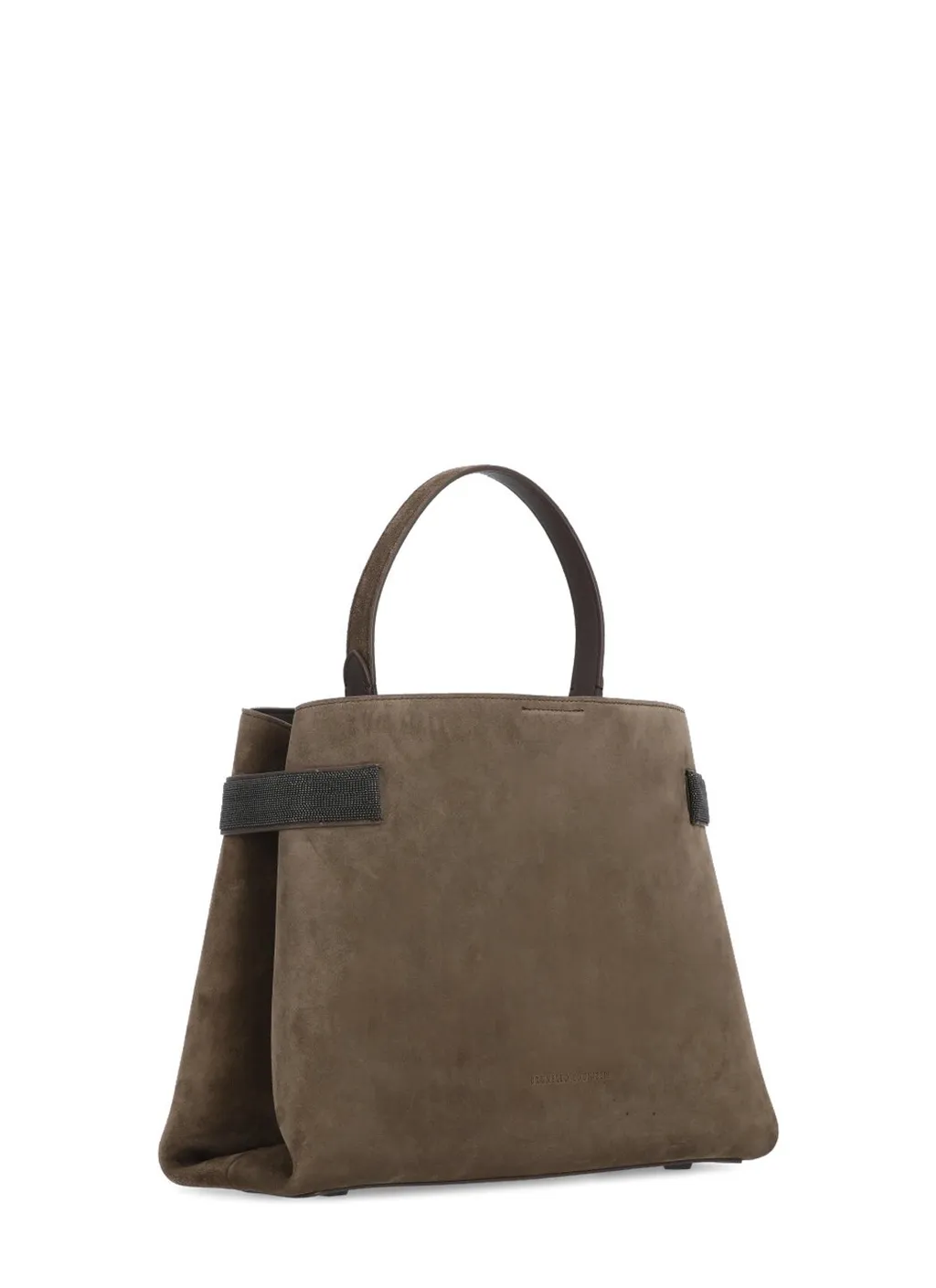 Embellished Top Handle Bag