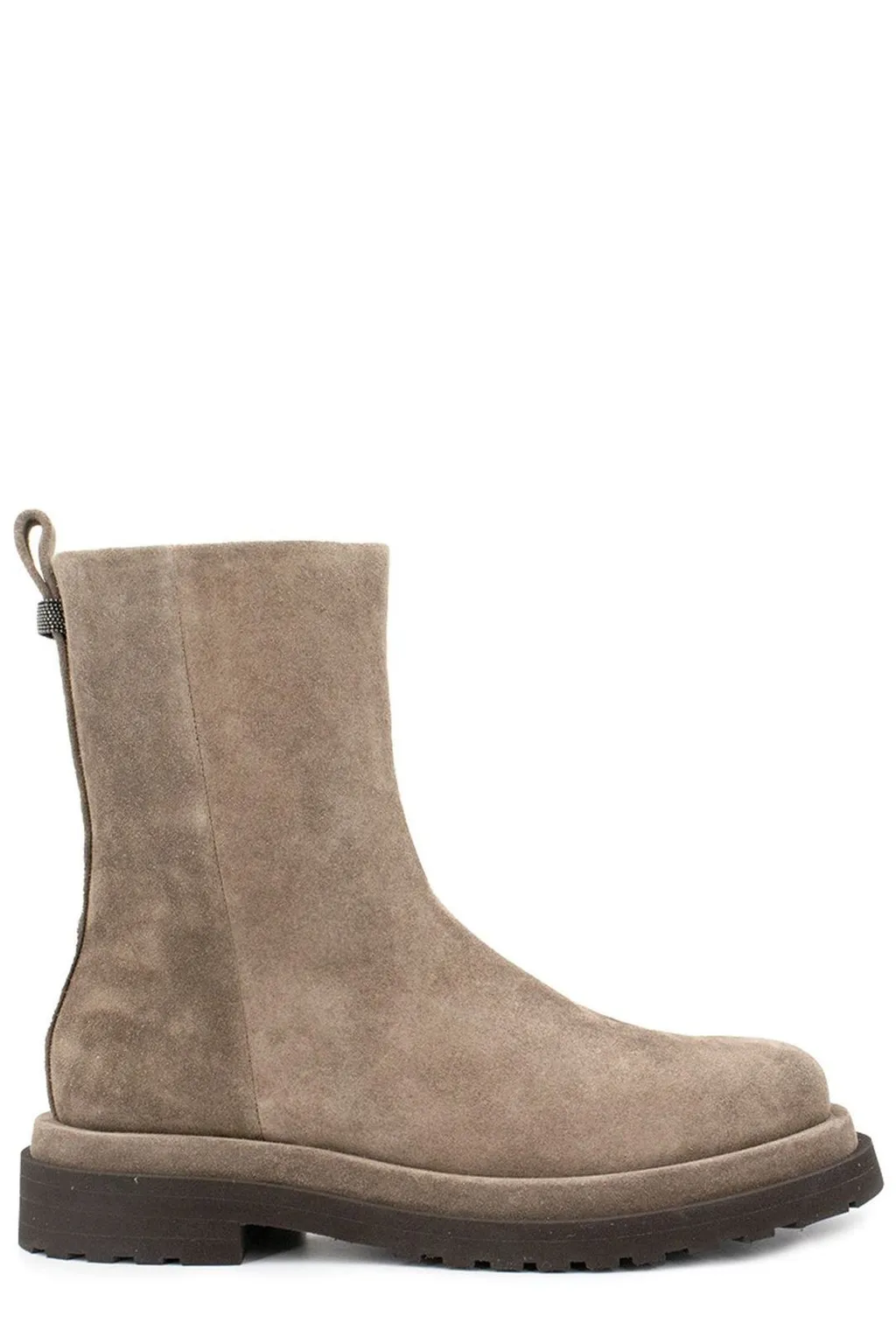 Round Toe Ankle Boots