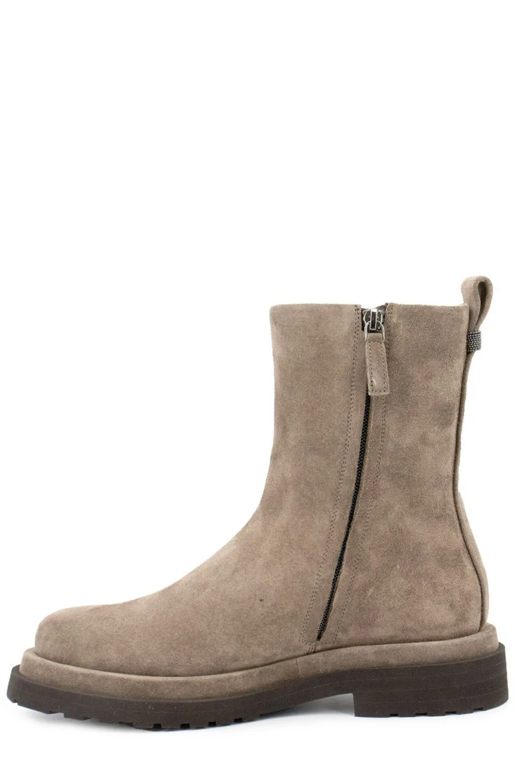 Round Toe Ankle Boots