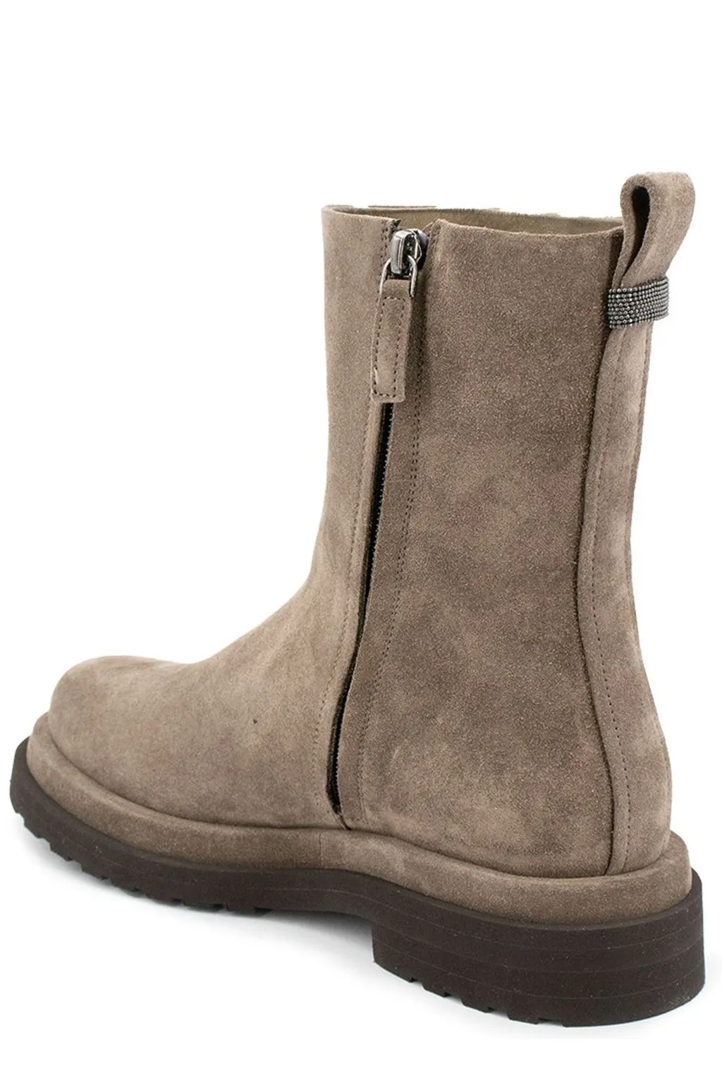 Round Toe Ankle Boots
