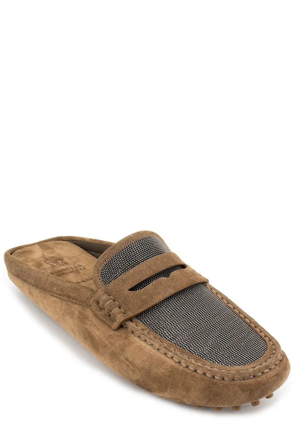 Monili Embellished Loafers