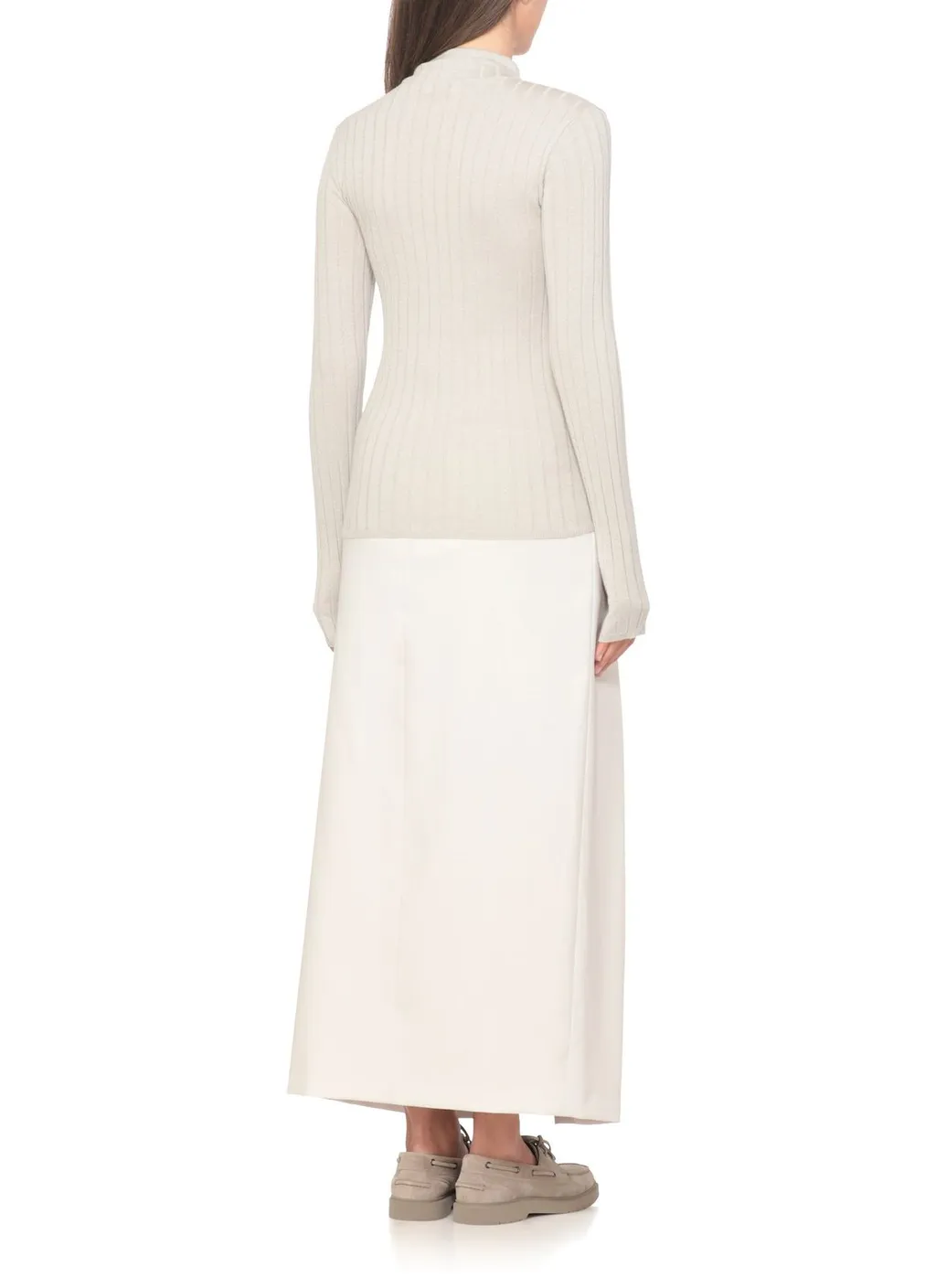 Long Sleeve Ribbed Jumper