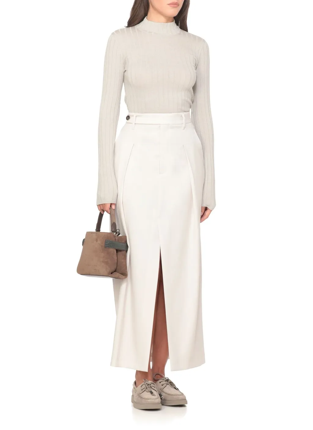Long Sleeve Ribbed Jumper