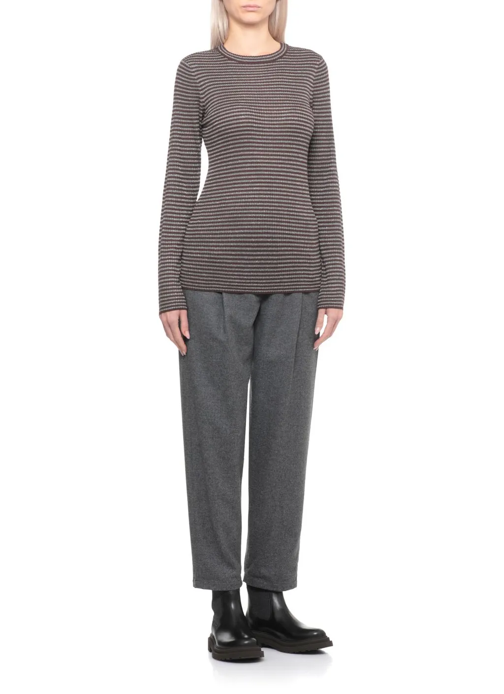 Striped Knitted Jumper