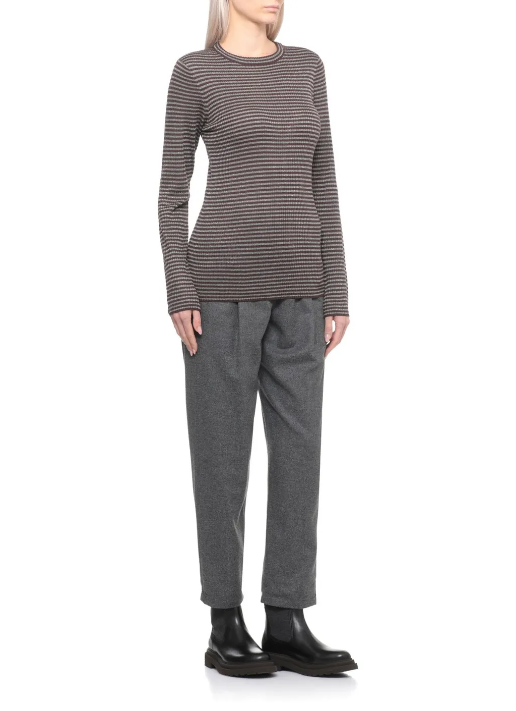 Striped Knitted Jumper