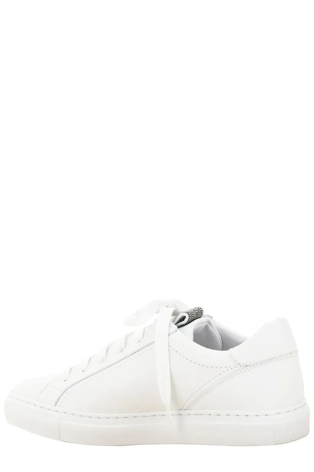 Monili-Detailed Lace-Up Sneakers