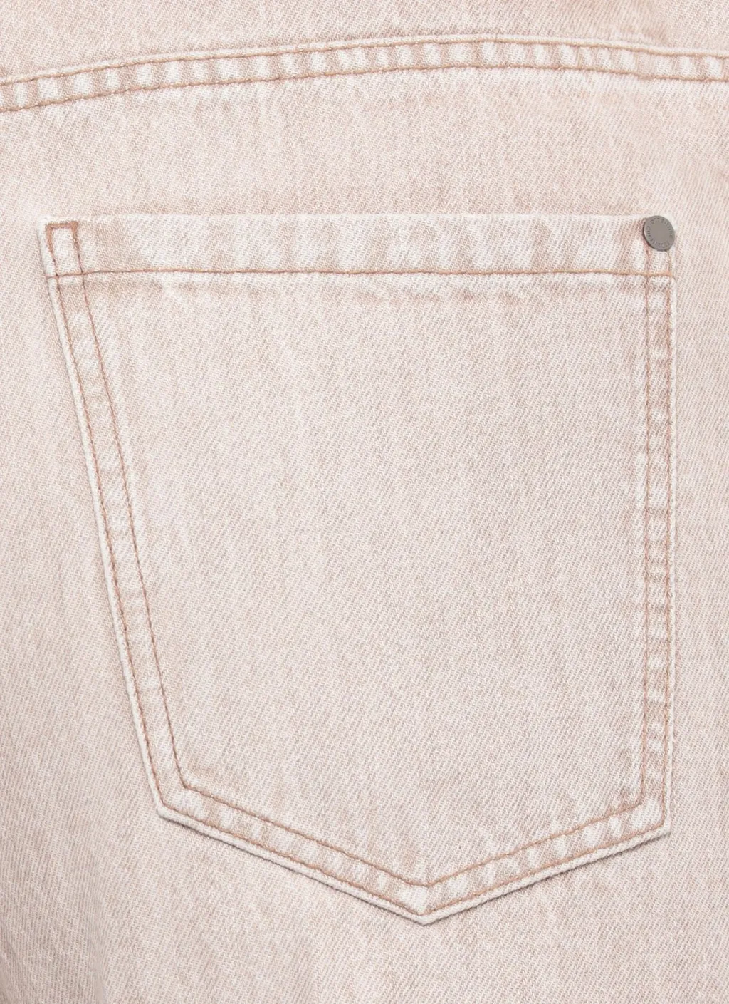 Logo Patch Straight Leg Pants