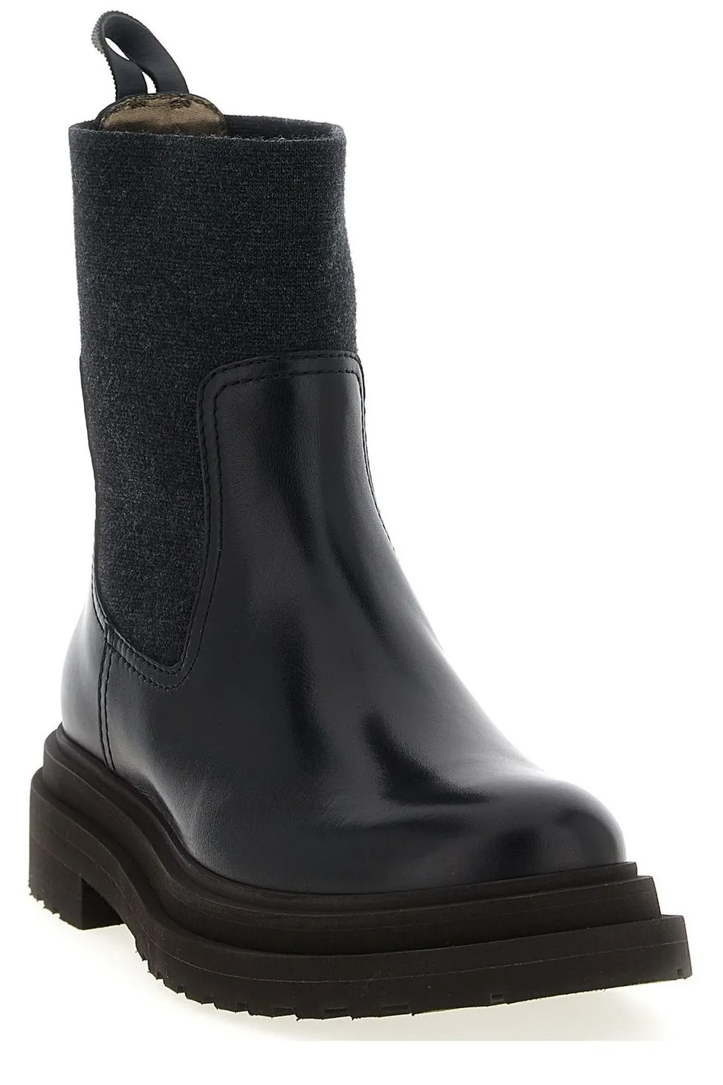 Precious Loop Detail Ankle Boots