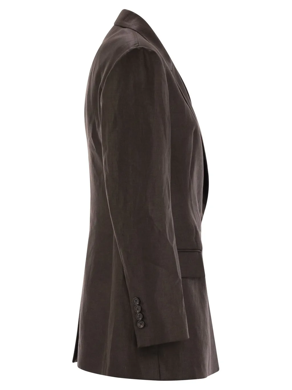 Embellished Polished Twill Blazer