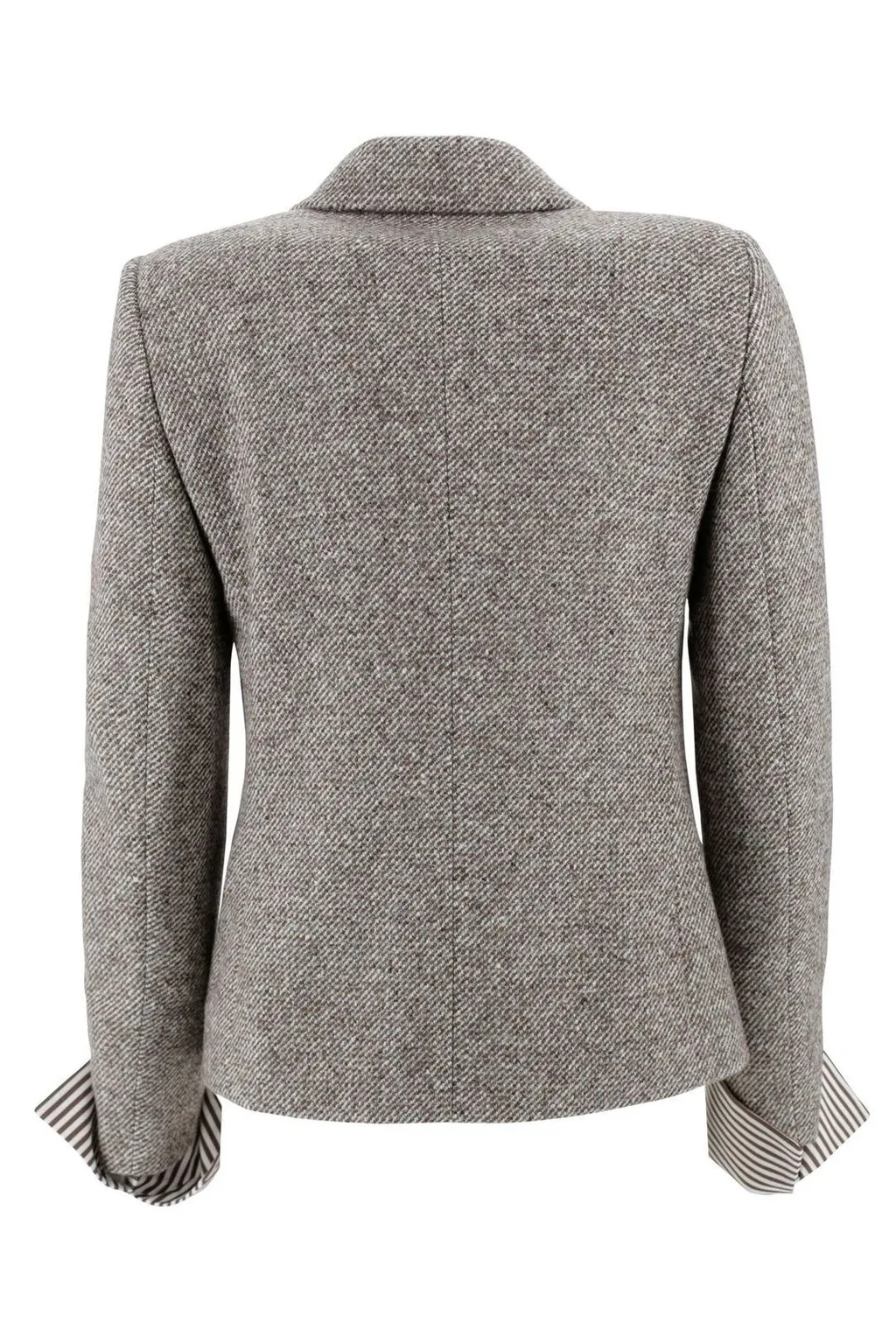 Peak Lapel Double-Breasted Blazer