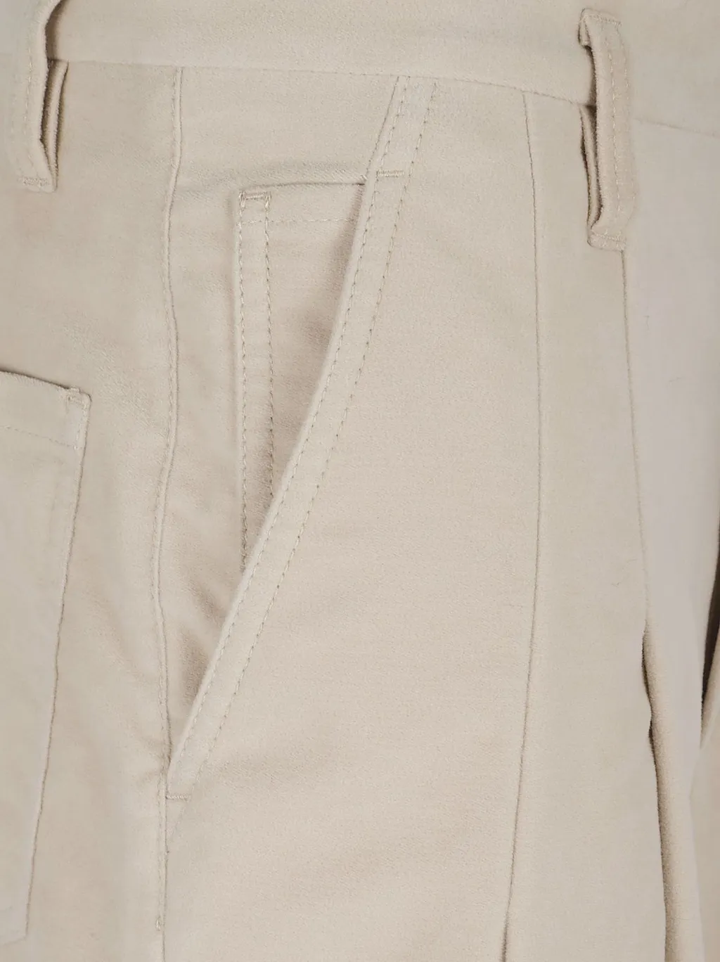Monili Detail Stretch Trousers