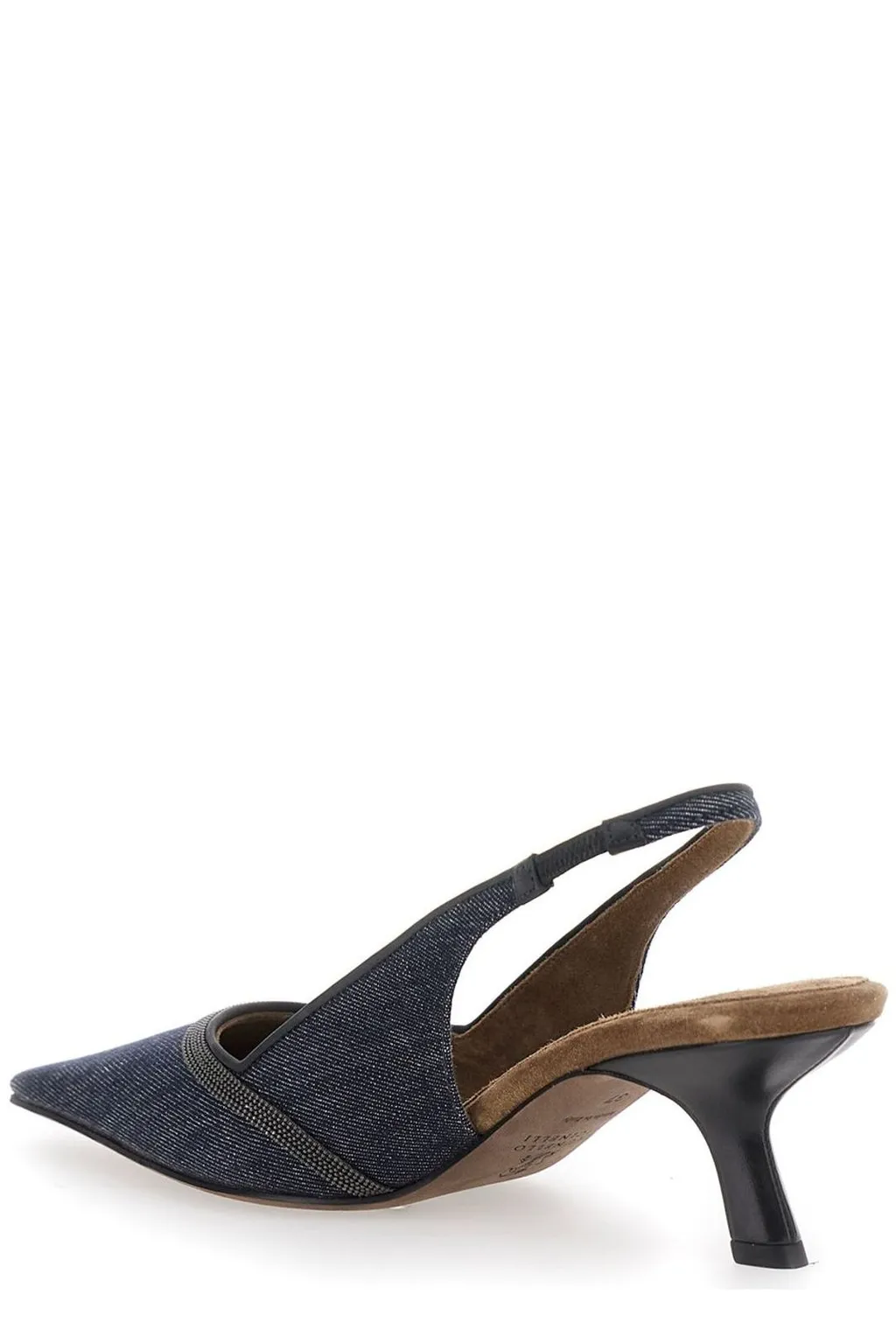 Slingback Pointed-Toe Pumps