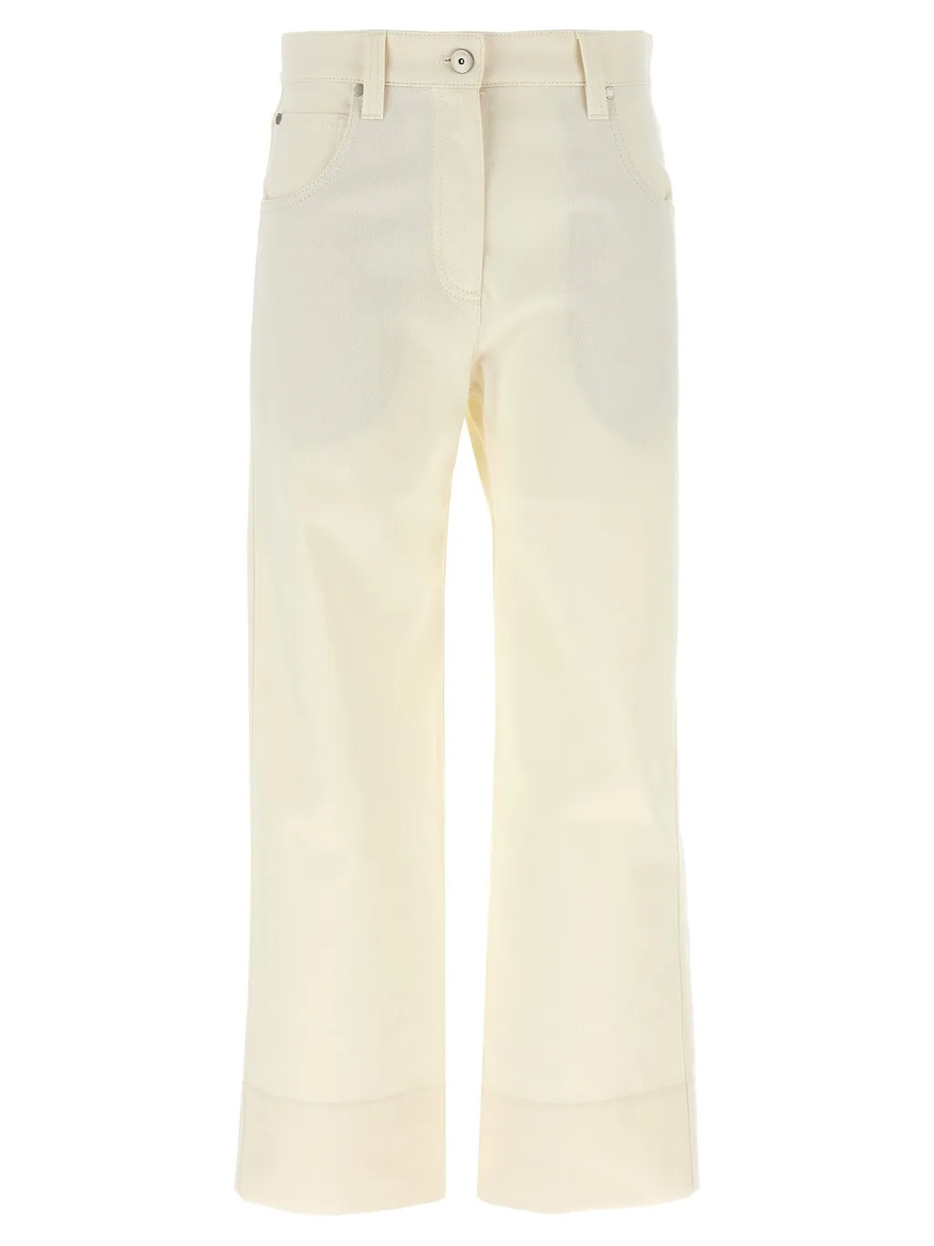 Monili Detailed Cropped Jeans